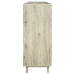 Wohnen Kommoden<80 cm breite Hochkommode im Skandi Design - Genyna