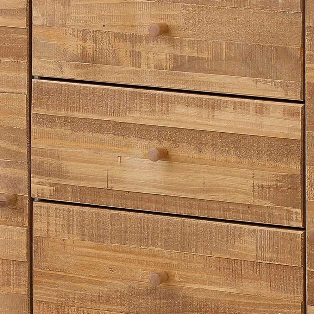 Wohnen Sideboards<130 cm breite Kommode im Skandi Design - Slogdan