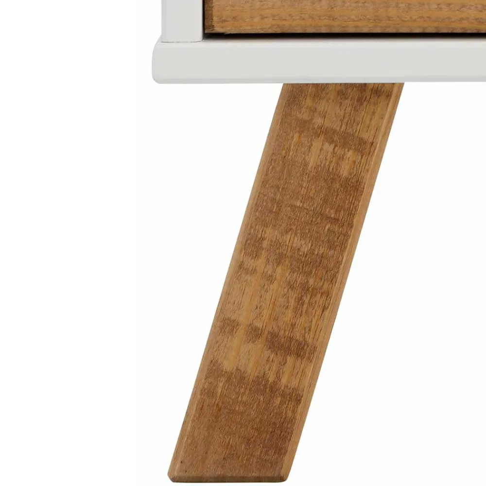 Wohnen Sideboards<130 cm breite Kommode im Skandi Design - Slogdan
