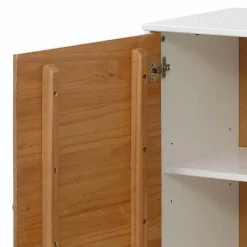 Wohnen Sideboards<130 cm breite Kommode im Skandi Design - Slogdan