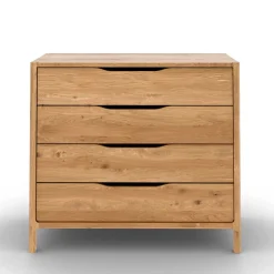 Wohnen Kommoden<95 cm breite Kommode mit vier Schubladen - Laida