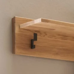 Wohnen Garderoben<90 cm breite Wandgarderobe mit Hutablage - Dulciana