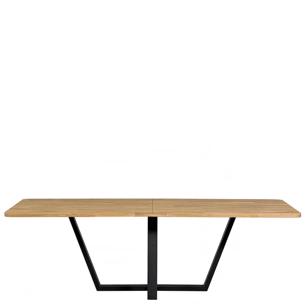 Wohnen Tische<240 cm breiter Esszimmertisch aus Eichenholz - Serinina
