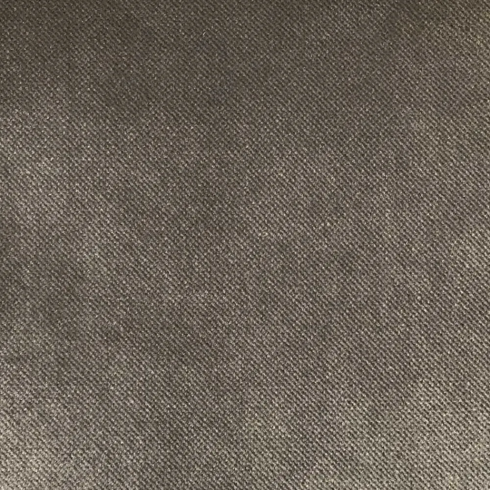 Wohnen Hocker<84 cm breiter Hocker mit Samt Taupe - Museo