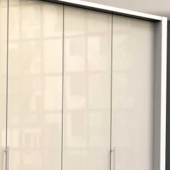 Wohnen Kleiderschränke<200 cm breiter Kleiderschrank mit acht Schubladen - Zidarie