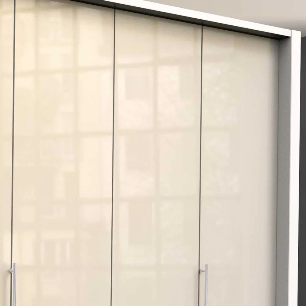 Wohnen Kleiderschränke<200 cm breiter Kleiderschrank mit acht Schubladen - Zidarie