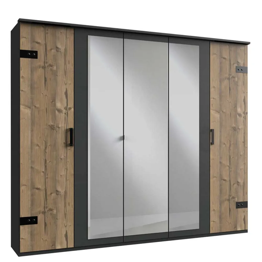 Wohnen Kleiderschränke<225 cm breiter Kleiderschrank modern - Ardila