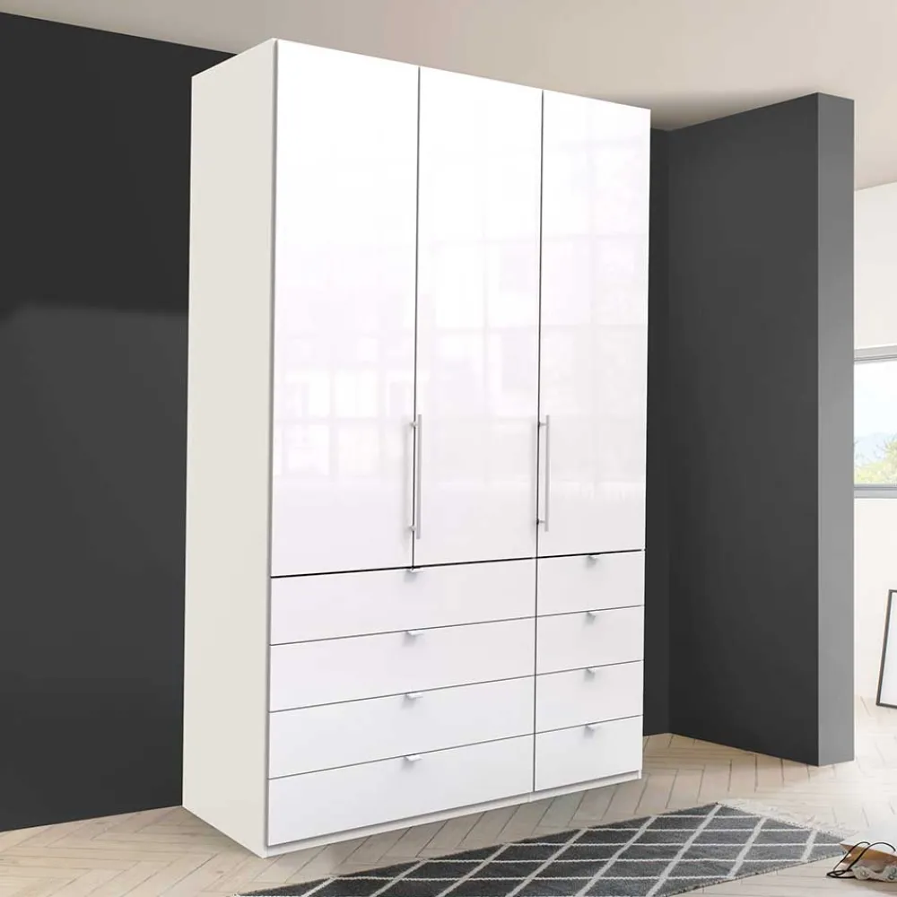 Wohnen Kleiderschränke<150 cm breiter Kombischrank fürs Schlafzimmer - Dolienca