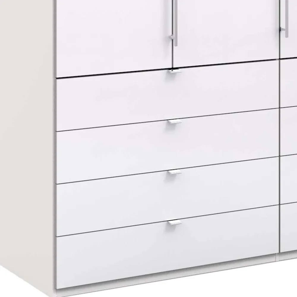 Wohnen Kleiderschränke<150 cm breiter Kombischrank fürs Schlafzimmer - Dolienca