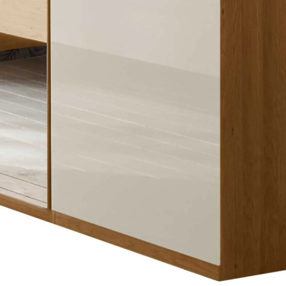 Wohnen Kleiderschränke|Schränke<250 cm breiter Schlafzimmerschrank mit 5 Türen - Emdsiva III