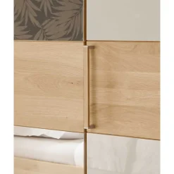 Wohnen Kleiderschränke|Schränke<250 cm breiter Schlafzimmerschrank mit 5 Türen - Emdsiva III