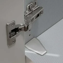 Wohnen Kleiderschränke|Schränke<100 cm breiter Schlafzimmerschrank in Hellgrau - Nucina