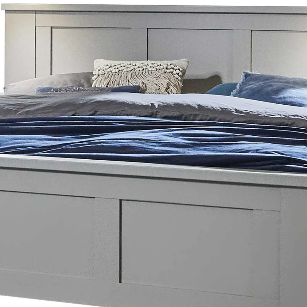 Wohnen Betten<140 cm breites Bett im modernen Landhaus Look - Ridonna