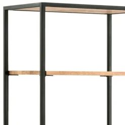 Wohnen Regale<60 cm breites Industrial-Regal aus Wildeichenholz - Ingbo