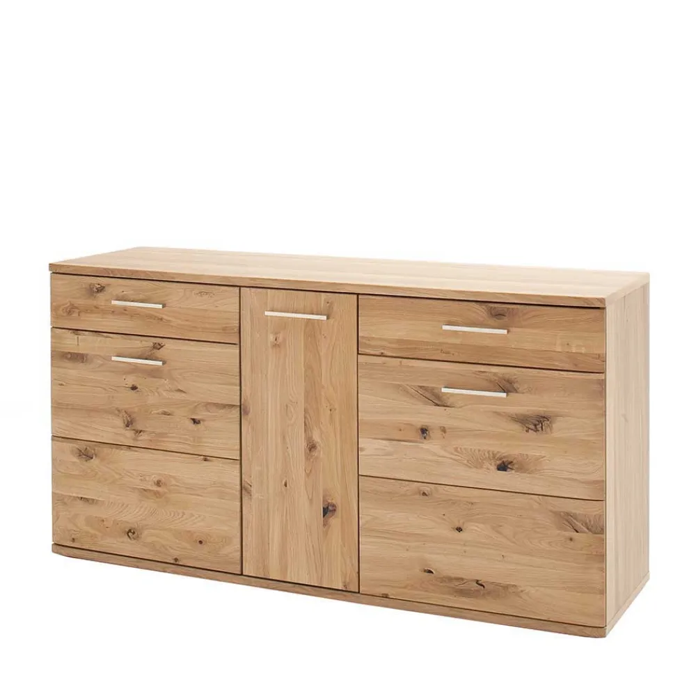 Wohnen Sideboards<150 cm breites Sideboard aus Echtholz - Crokas