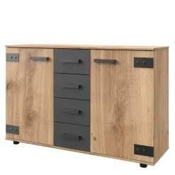 Wohnen Sideboards<130 cm breites Sideboard in Plankeneiche NB - Enegal
