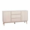 Wohnen Sideboards<152 cm breites Sideboard in White Wash - Navassa