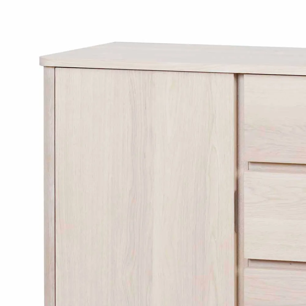 Wohnen Sideboards<152 cm breites Sideboard in White Wash - Navassa