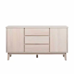 Wohnen Sideboards<152 cm breites Sideboard in White Wash - Navassa
