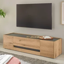 Wohnen Tv & Hifi-Möbel|Lowboards<170 cm breites TV-Lowboard modern - Colomania