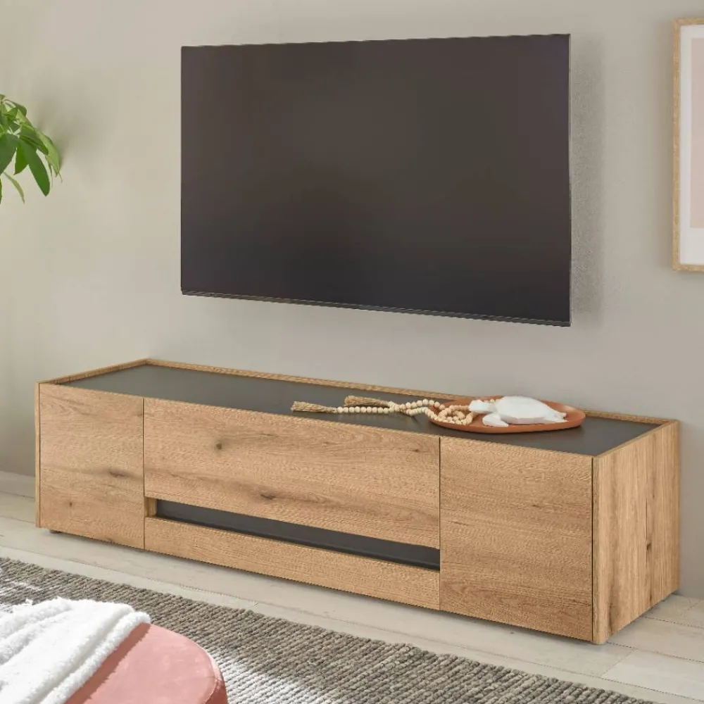 Wohnen Tv & Hifi-Möbel|Lowboards<170 cm breites TV-Lowboard modern - Colomania