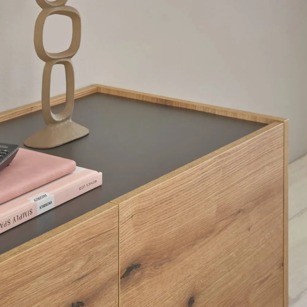 Wohnen Tv & Hifi-Möbel|Lowboards<170 cm breites TV-Lowboard modern - Colomania
