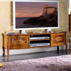 Wohnen Tv & Hifi-Möbel|Lowboards<50 cm hohe TV Kommode Natale im Barockstil