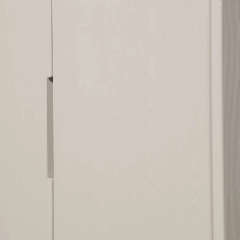Wohnen Kommoden<149 cm hoher Schrank in Hellgrau - Lergavano