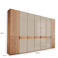 Wohnen Kleiderschränke<236 cm hoher XL-Schrank 7-türig - Angelina