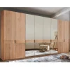 Wohnen Kleiderschränke|Schränke<216 cm hoher XXL-Kleiderschrank in Erle - Murray