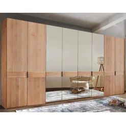 Wohnen Kleiderschränke|Schränke<216 cm hoher XXL-Kleiderschrank in Erle - Murray