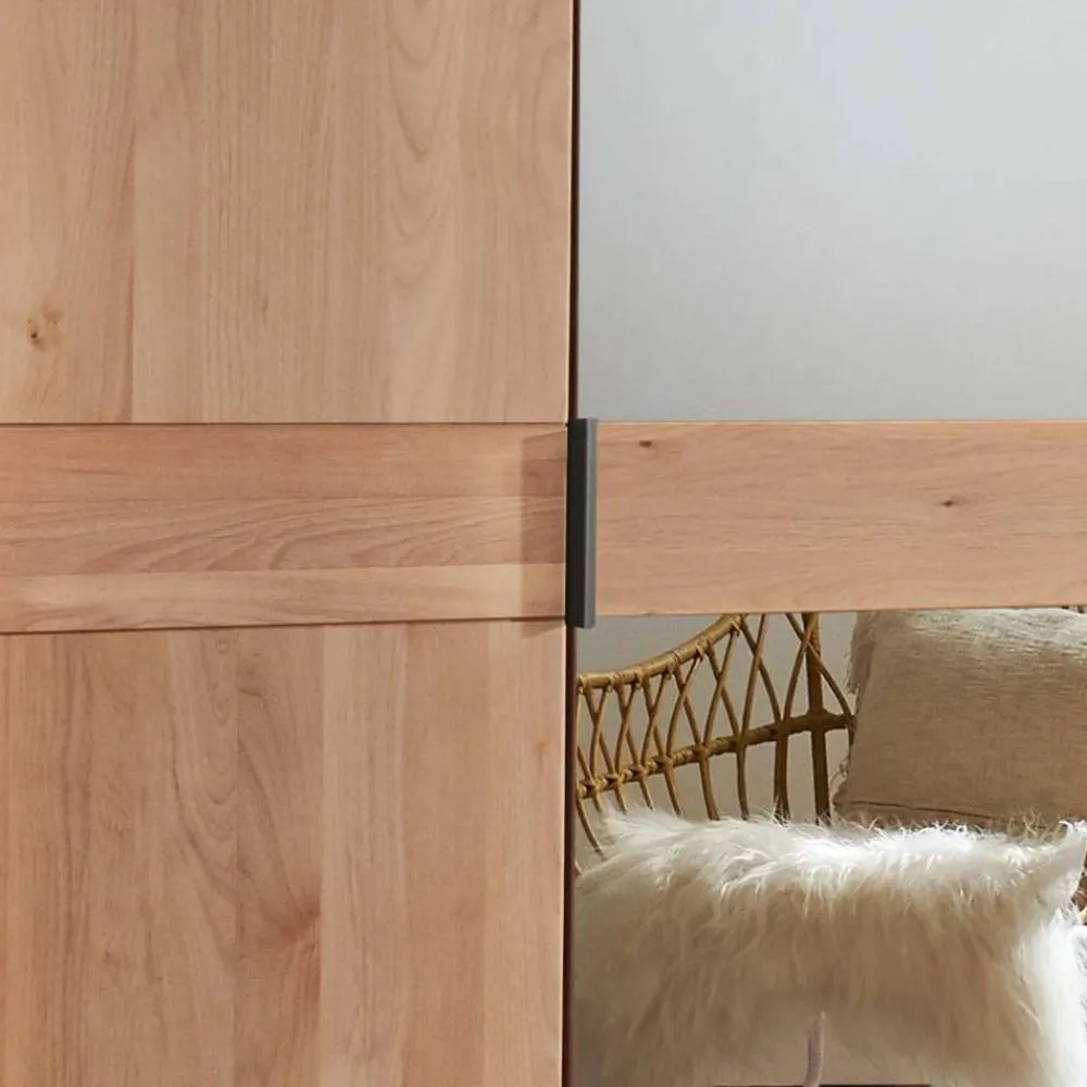 Wohnen Kleiderschränke|Schränke<216 cm hoher XXL-Kleiderschrank in Erle - Murray