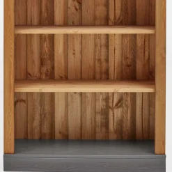 Wohnen Regale<202 cm hohes Landhaus Bücherregal zweifarbig - Eshelas