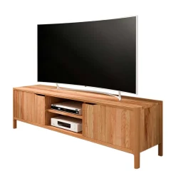 Wohnen Tv & Hifi-Möbel|Lowboards<48 cm hohes TV Board aus Kernbuche Massivholz - Lana