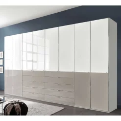 Wohnen Kleiderschränke|Schränke<394 cm Kleiderschrank mit acht Türen - Pascan