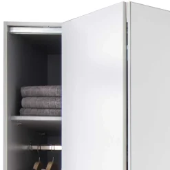 Wohnen Kleiderschränke|Schränke<250 cm Kleiderschrank mit Falt- und Drehtüren - Dastrata