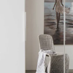 Wohnen Kleiderschränke|Schränke<250 cm Kleiderschrank mit Falt- und Drehtüren - Dastrata