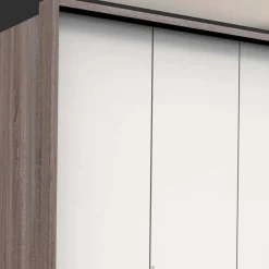 Wohnen Kleiderschränke<200 cm Kombi Kleiderschrank mit 58 cm Tiefe - Tivierto