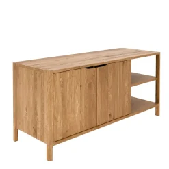 Wohnen Tv & Hifi-Möbel|Lowboards<140 cm Kommode mit Türen und Fächern - Laida