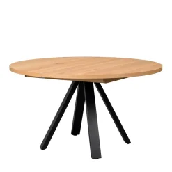 Wohnen Tische<135 cm runder Esstisch in modernem Design - Mocima