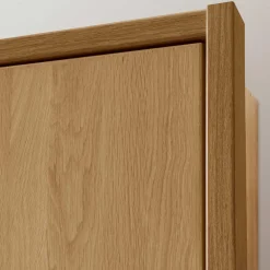 Wohnen Kleiderschränke<150 cm Schlafzimmer Schrank mit drei Türen - Emdsiva II