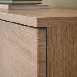 Wohnen Sideboards<200 cm Sideboard mit Glaseinsätzen - Brocus
