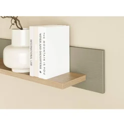 Wohnen Regale<150 cm Wandboard in Eukalyptus und Eiche Optik - Promo