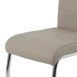 Wohnen Sessel<2 oder 4 Essstühle in Kunstleder Beige - Banda (Set)
