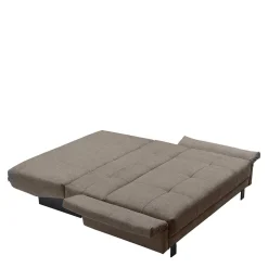 Wohnen Sofas<2 Personen Schlafcouch in Dunkelbraun - Jaxta