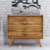 Wohnen Kommoden<4 Schubladen Kommode im Midcentury Design - Hardus