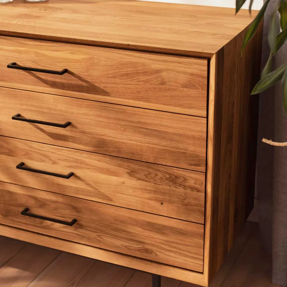 Wohnen Kommoden<4 Schubladen Kommode mit 97 cm Breite - Kerfa
