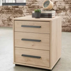 Wohnen Kommoden<3 Schubladen Nachtschrank modern - Licruva