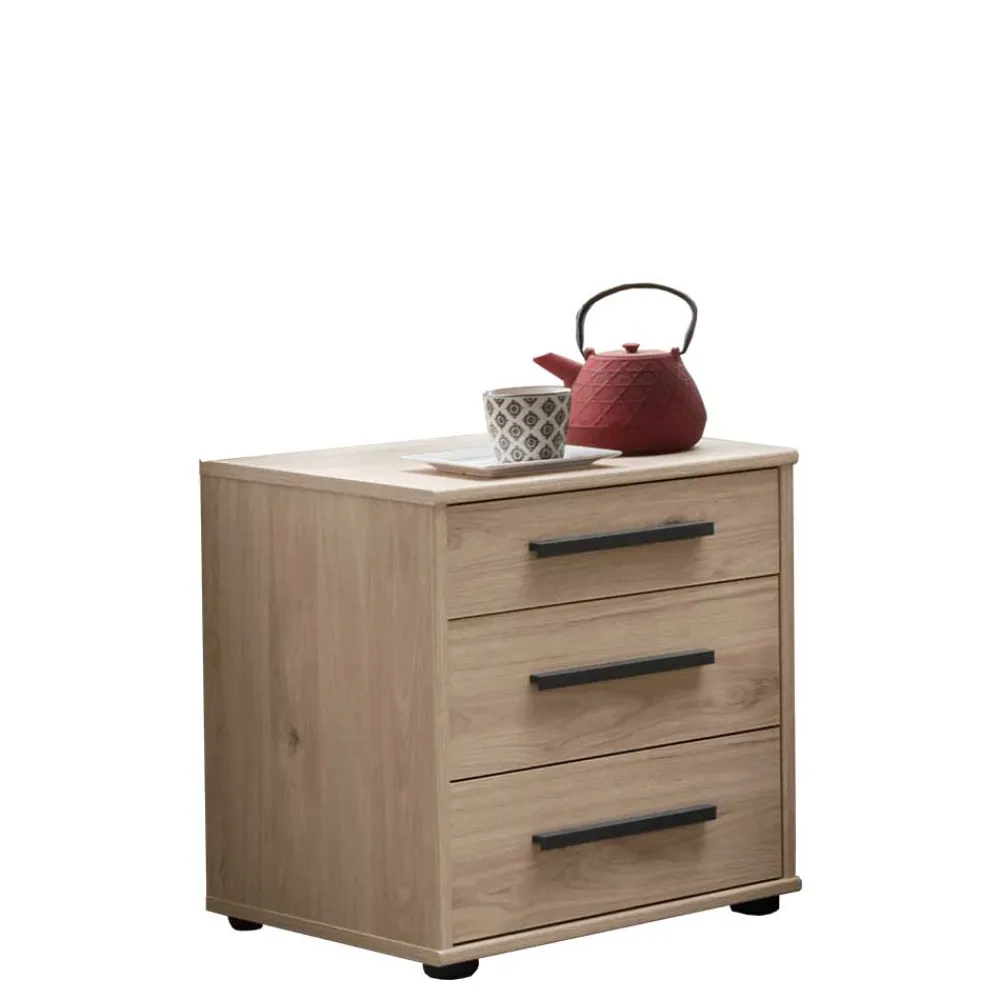 Wohnen Kommoden<3 Schubladen Nachtschrank modern - Licruva
