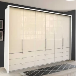 Wohnen Kleiderschränke<1A Kleiderschrank mit Falttüren & Schubladen - Zidarie